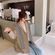 现货西装外套韩版，女装西装，雾灵水Lady-Lin