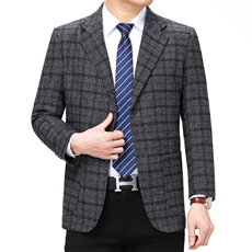中年男士商务休闲西装春秋季新款爸爸西服单西外套中老年男士，男装西服，电商B212（原钱塘6029）