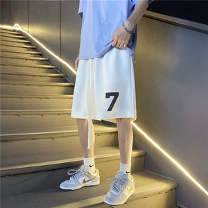 218-1-P22-KQ07夏季宽松休闲五分裤图片