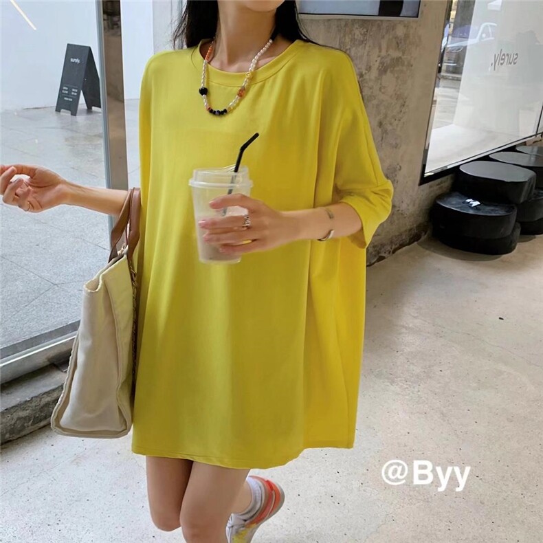 （现货）夏季彩色大版T，其它，佰依缘儿