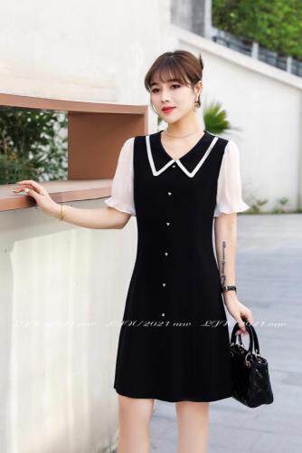 简约大气连衣裙，女装连衣裙，莲佳妮