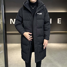 大货中长款羽绒服男2025新款连帽加厚防寒服C317-Y7959-P245，男装羽绒服，电商C317