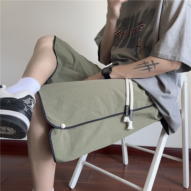 抖音品质夏季新款潮流设计速干宽松短裤B315-K24148-特p30控58,男装牛仔裤,电商B315