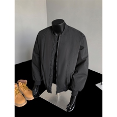 加棉加厚男士棉服冬季棒球领棉袄飞行服棉衣潮流A266-MY8016-P75，男装棉衣，电商A266