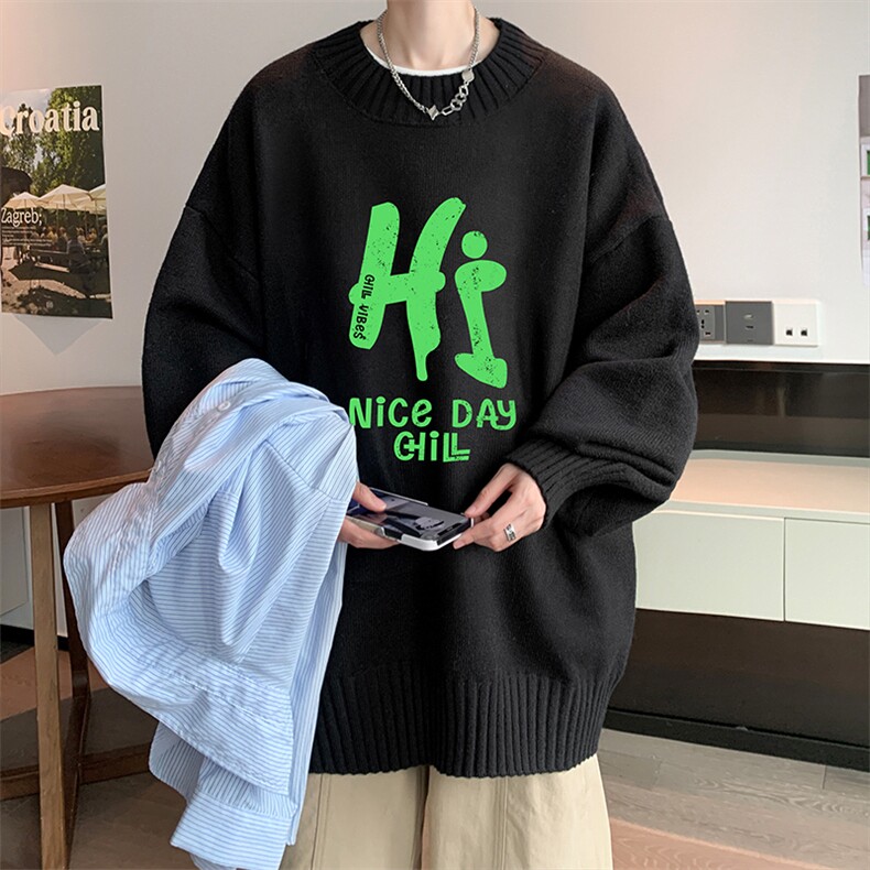 8XL半高领毛衣男大码胖子针织衫毛线衣M18418-P45加绒款-P65,男装针织衫/毛衣,电商A040