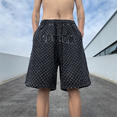 新款现货宽松休闲牛仔裤夏季五分裤短裤牛仔短裤DK03-P50，男装牛仔裤，电商B327