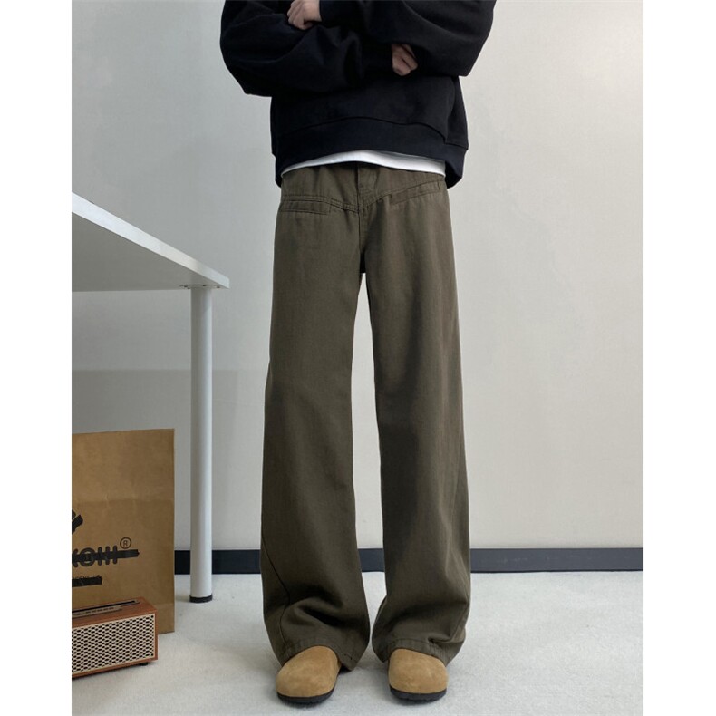 INS潮流秋季新款美式高街插袋宽松休闲工装裤B315-K853-p65控88,男装休闲裤,电商B315
