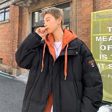 抖音供应现货！三防冬季加厚假两件羽绒棉衣外套棉服BM8825特P98，男装棉衣，电商A486
