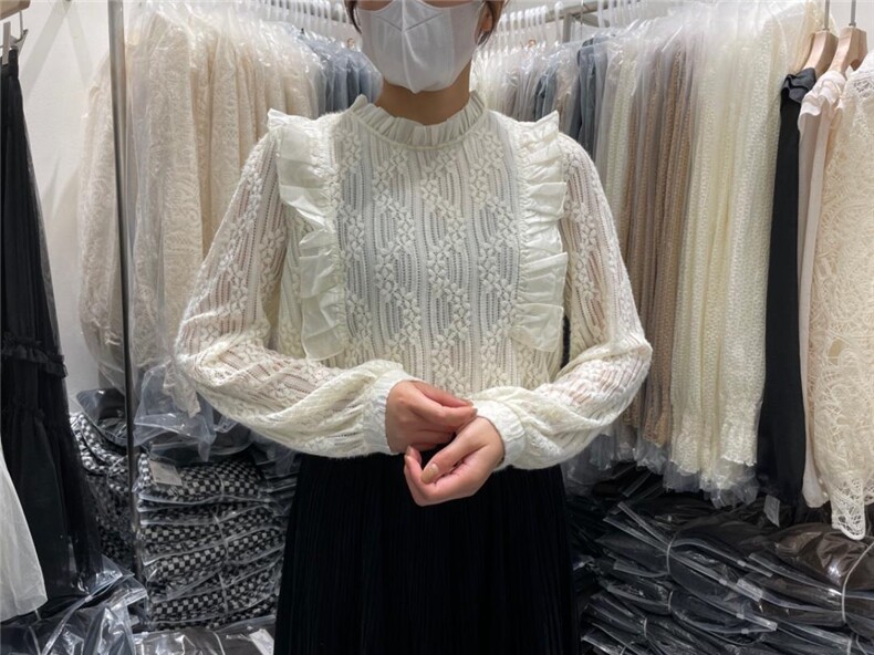 冬季拉毛蕾丝拼接花边，其它，昕叶良品