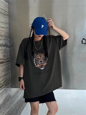 秋季新款大版图案短袖T，其它，JIAN.Z 简.站