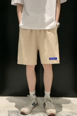 YD33202-P25港风潮牌亚麻短裤男大码棉麻五分裤男中裤沙滩裤，男装休闲裤，电商A040