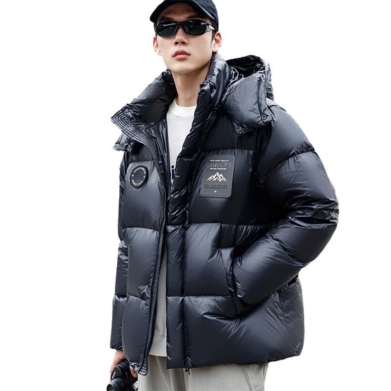 85%鸭绒羽绒服冬季潮流时尚短款情侣御寒保暖外套DB61-P240,男装羽绒服,星座1210A