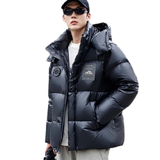 85%鸭绒羽绒服冬季潮流时尚短款情侣御寒保暖外套DB61-P240，男装羽绒服，星座1210A