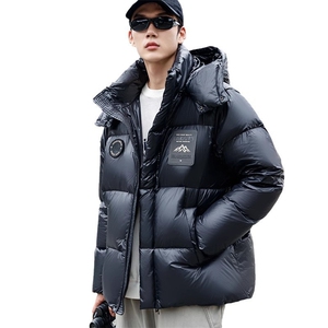 85%鸭绒羽绒服冬季潮流时尚短款情侣御寒保暖外套DB61-P240图片