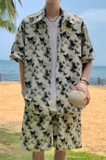 蝴蝶套装TZ77800特P45衬衫DCS77801特P27DK77802特P18套装控88，男装衬衫，星座227-7