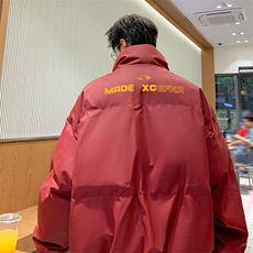 A440-1-MY8210-P110秋冬加厚皮棉衣外套精致口袋棉服短款，男装棉衣，电商A440-1