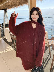 休闲毛衣套装2B114-2188-P165-K245图片