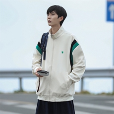 秋季新款潮流爱心皮标cityboy风针织外套WT3401-P55控88，男装夹克，星座717