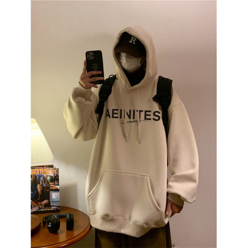 潮流宽松ins休闲男连帽卫衣D325-WY2304-薄款P55厚款P65,男装卫衣,电商D325