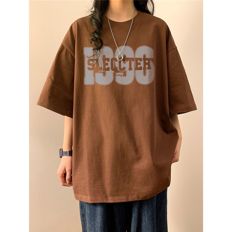 夏季新款中性女装潮简约百搭男女可穿短袖T恤半袖班服S1265-P25,男装T恤,电商C310-1