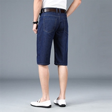 JC7856夏季新款男士牛仔短裤五分裤纯色百搭，男装牛仔裤，电商B360