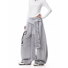 网络图现货潮流百搭时尚文艺慵懒气质新款简约休闲裤insJW23-P48，男装休闲裤，星座715-7