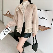 水貂毛外套，其它，有声有色