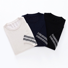 男士夏季简约休闲百搭舒适BT短袖，男装T恤，牧绒家园