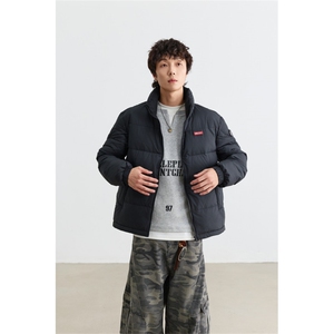 新标90%绒 有报告 撞色短款宽松羽绒服外套 Y5006 /P190图片