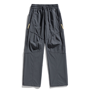 春夏美冲锋裤男户外机能风登山运动裤高街设计感休闲裤AK0251-P53图片