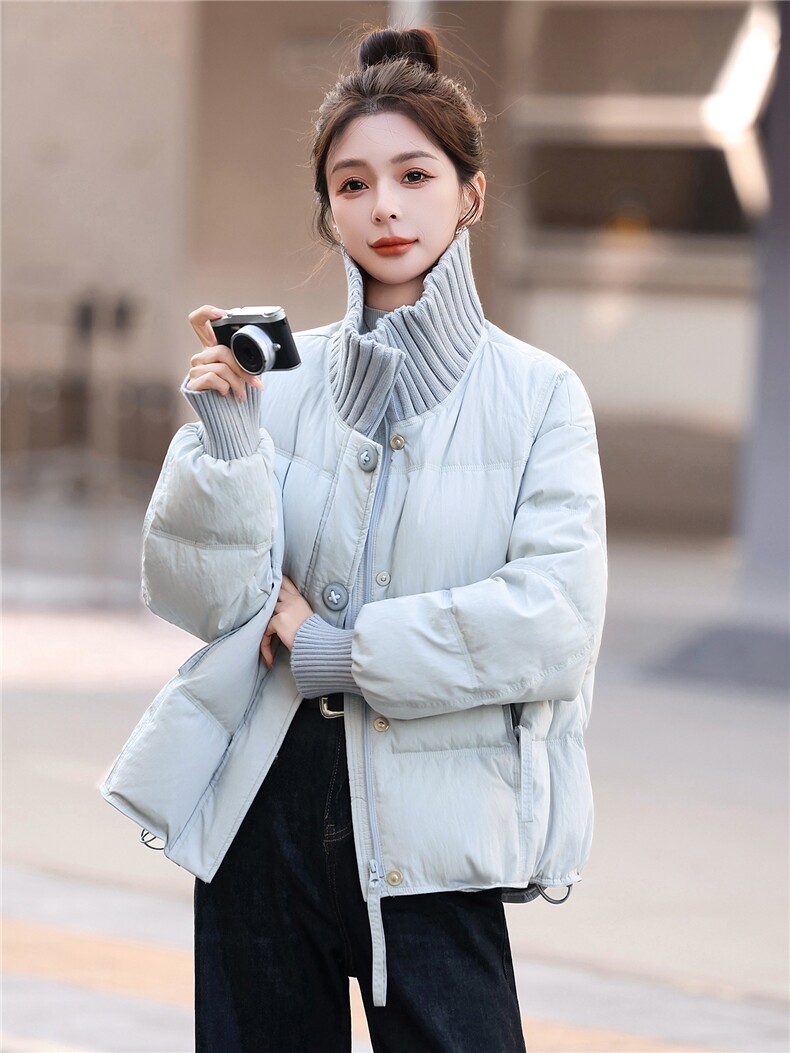 2025冬装新款白鸭绒保暖羽绒服,女装羽绒服,鑫鑫格