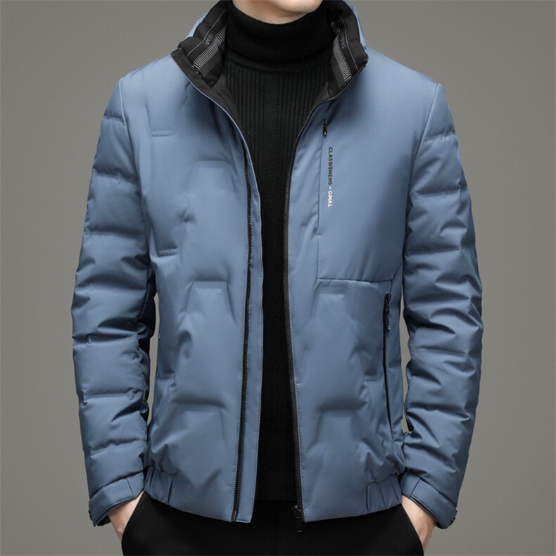 爸爸冬装羽绒服外套中年男冬季羽绒服中年休闲上衣MYYL92161-P230图片