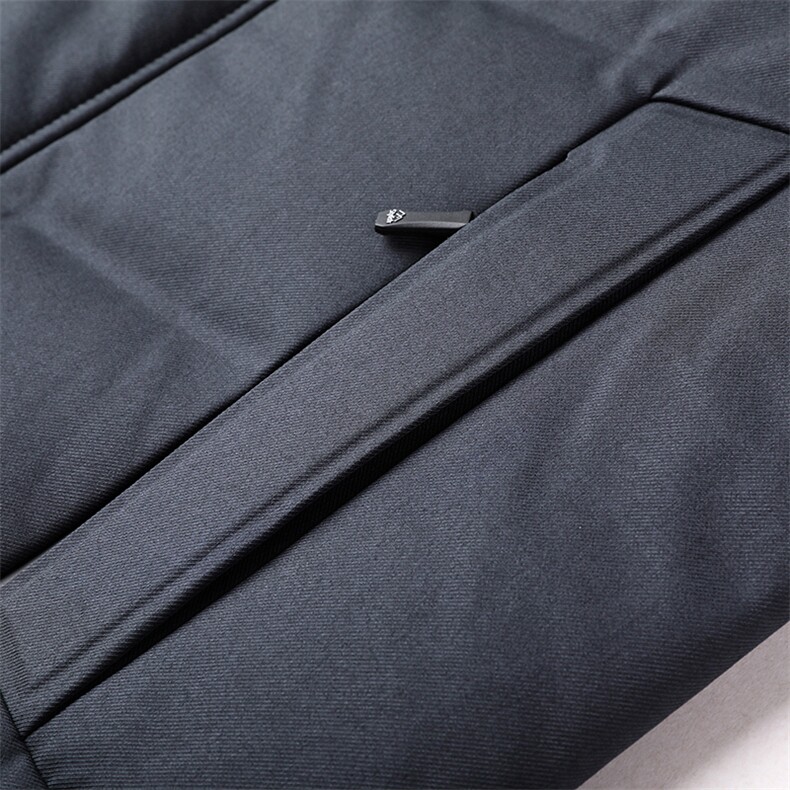 21冬季90灰鸭绒纯色休闲中长款羽绒服男大衣连帽男装DS12116-P285,男装羽绒服,电商B212（原钱塘6029）