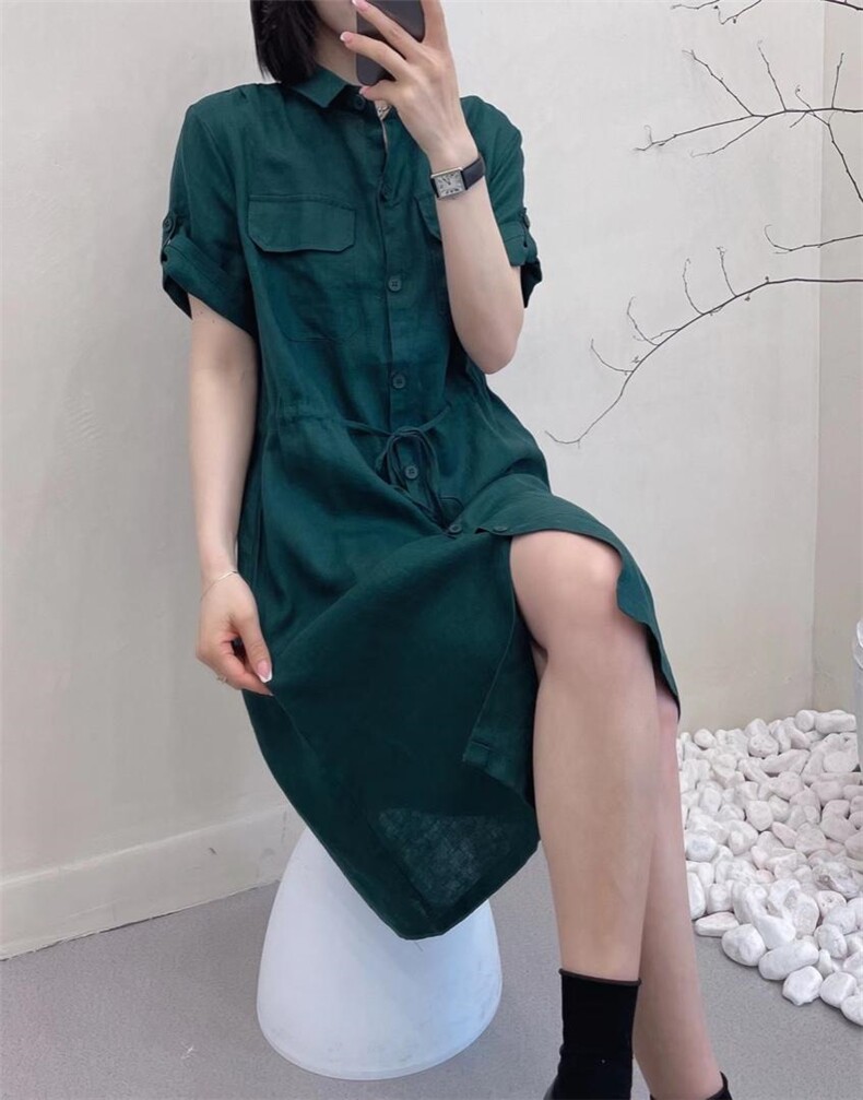 料连衣裙，女装连衣裙，依伊贝诺