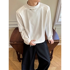 网图美潮正肩版boxy长袖T恤W2001/特P45，男装T恤，电商B350