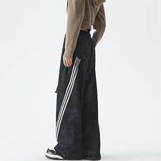 春款美式扎染三条杠休闲裤高品质60%棉XZ225-3-CK08-P55控P65，男装休闲裤，星座225-3