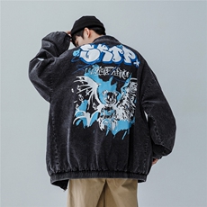 26春季款潮流休闲宽松情侣手绘夹克外套JK9138/P30，男装夹克，星座202