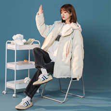 大货主推2025新款棉衣加厚保暖简约百搭情侣棉服冬装1611B-1-M03，男装棉衣，星座1611B