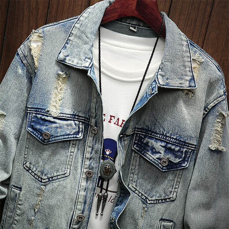 jk025-p85M-5XL白墙ins牛仔夹克大码男日系CITYBOY,男装夹克,星座103A