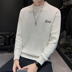 木木5821毛衣男士韩版修身纯色针织衫百搭打底上衣情侣装秋装，男装针织衫/毛衣，电商D310（原电商305）