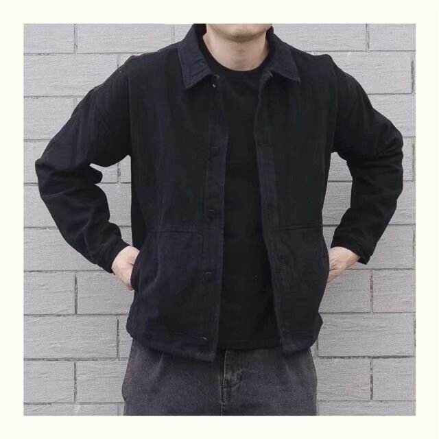 1506/QL220/P45冬新款简约百搭工装夹克日系复古男装秋装上衣,男装夹克,星座1506