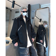 短款呢料呢子夹克外套男装2025冬季呢子大衣XZ514-2-F1-P115，男装夹克，星座514-2(原B239)