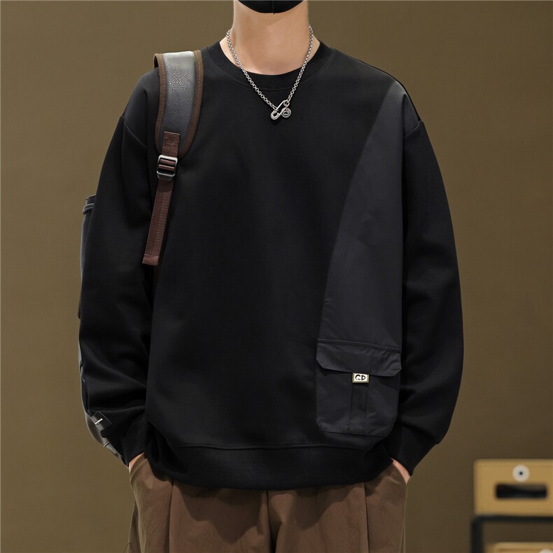 现货主推圆领卫衣春季新品潮流休闲青年卫衣TW6913-P60,男装卫衣,星座1105-3