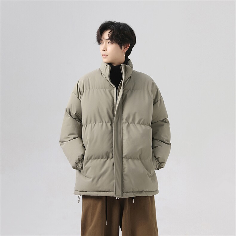 主推！三防面料加绒加厚立领大码棉衣羽绒服男MY1266-特批68,男装羽绒服,星座610B-1