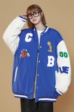 2025冬装开衫棒球服夹克棉衣棉服女棉袄情侣外套3331-P80控118，男装夹克，星座207