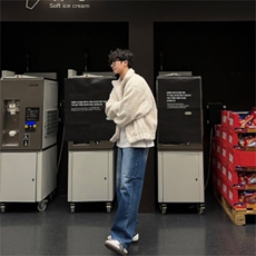 翻领灯芯绒宽松棉服男士秋季新款重工加厚高克重毛绒短款夹克外套，男装夹克，星座710