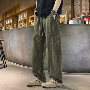 美式工装休闲裤男夏季速干冲锋裤宽松直筒潮牌运动长裤XA8025图片