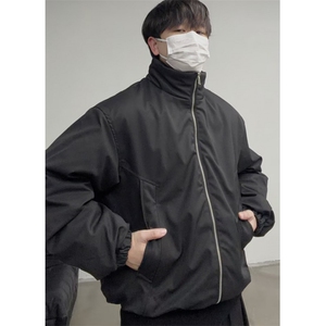 加绒工装高品质立领加厚棉服男秋冬季立领休闲上衣服 JMY12图片