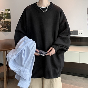 半高领毛衣男士大码针织衫男毛线衣男 M18099-P45 加绒款-P65图片