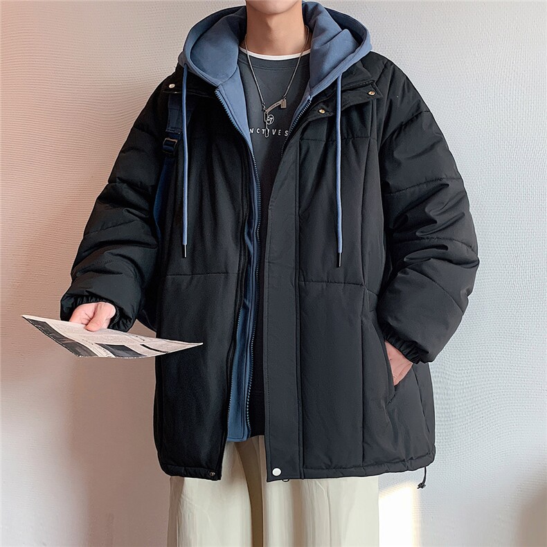 !2025新款加厚棉服冬季拼色连帽棉衣服815A-MM88312-P95特，男装棉衣，星座815A